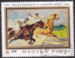 Stamps Hungary -  caballos