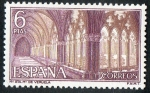Sellos de Europa - Espa�a -  1836- Monasterio de Veruela. Claustro gótico.