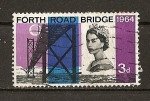 Stamps United Kingdom -  Inauguracion Puente .