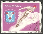 Stamps : America : Panama :  470 - Olimpiadas de Invierno en Grenoble