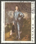 Stamps Panama -  Cuadro de T. Gainsbordugh