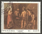 Stamps Panama -  Cuadro de Velázquez
