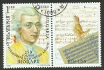 Sellos del Mundo : Europa : Bulgaria : Mozart