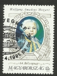 Stamps Hungary -  Mozart