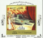 Sellos del Mundo : Africa : Egipto : Aida de Verdi