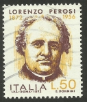 Stamps Italy -  Perosi