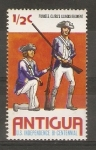 Sellos de America - Antigua y Barbuda -  REGIMIENTO   DE   ILLINOIS