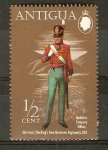 Stamps Antigua and Barbuda -  UNIFORME   MILITAR