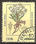Sellos de Europa - Alemania -  Las plantas venenosas-té labrador, Ledum palustre-DDR