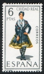 Stamps : Europe : Spain :  1839- Trajes típicos españoles. Ciudad Real.