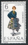 Stamps : Europe : Spain :  1842- Trajes típicos españoles. Cuenca.