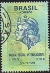 Stamps Brazil -  rostro de mujer