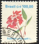 Stamps : America : Brazil :  Flora Brasileira