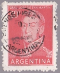 Stamps Argentina -  Gral Jose de San Martín 