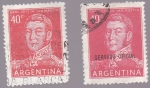 Stamps Argentina -  Gral Jose de San Martin 