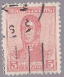 Stamps : America : Argentina :  Republica Argentina - Gral Jose de San Martin 