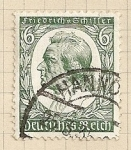 Stamps Germany -  Schiller