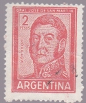 Stamps Argentina -  Gral Jose de San Martin 