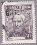 Stamps Argentina -  Republica Argentina - Guillermo Brown 