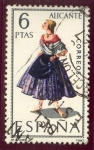 Sellos de Europa - Espa�a -  1967 Trajes Tipicos. Alicante - Edifil:1769