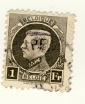 Stamps Belgium -  Rey Aberto I Ed 1921