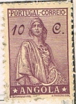 Stamps Angola -  PORTUGAL CORREIO