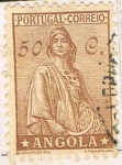 Sellos de Africa - Angola -  PORTUGAL CORREIO