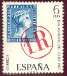 Stamps Spain -  1967 Dia Mundial del Sello - Edifil:1800