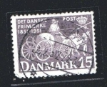 Stamps Denmark -  centenario del sello Danés