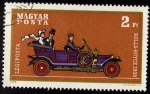 Stamps Hungary -  ROLLS-ROYCE 1908