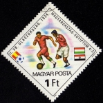 Stamps Hungary -  España 82