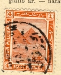 Stamps Egypt -  Esfinge Ed 1922
