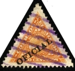 Stamps El Salvador -  Cinco colosos volcanes. 1920.
