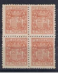 Stamps Spain -  Edifil  Telégrafos  75   