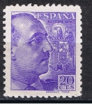 Stamps Spain -  Edifil  867  General Franco.  