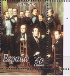 Stamps Spain -  Edifil  3400  Pintura Española,  Antonio María Esquivel.  