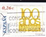 Stamps Spain -  Diarios centenarios- 100 años de La Verdad