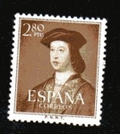 Stamps Spain -  V Cent. Fernando el Católico