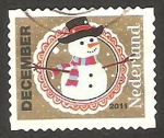Stamps Netherlands -  2865 - Navidad, muñeco de nieve