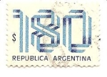 Stamps : America : Argentina :  colores de la Bandera