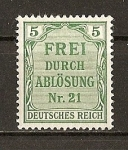 Stamps Germany -  Servicio./ Imperio.