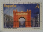 Stamps Spain -  arco de trunfo. barcelona 2012