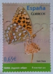 Stamps Spain -  fauna:argynnis adippe 2011