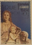 Stamps Spain -  Navidad 2 adoracion al niño 2011