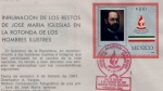 Stamps Mexico -  Mexico Jose Maria Iglesias marcofilia 87'