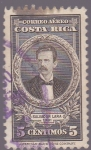 Stamps Costa Rica -  Salvador Lara 1881 - Correo Aéreo 