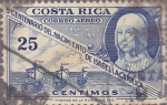 Stamps : America : Costa_Rica :  5º Centenario del Nacimiento de Isabel La Católica 1451 - 1951