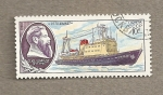 Stamps Russia -  Buque Mikhail Somov