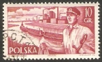 Stamps Poland -  848 - Marinero