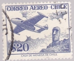 Stamps : America : Chile :  Correo Aereo Chile 